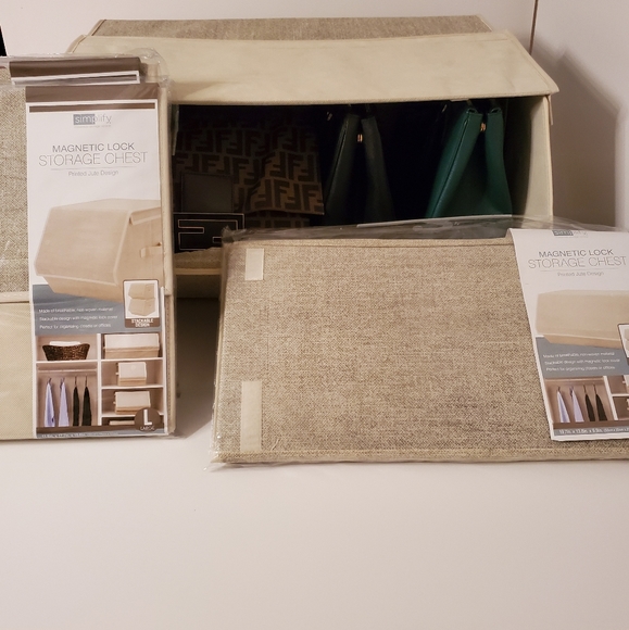 NIB Magnetic Lock Storage Chests - Picture 7 of 8